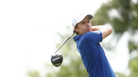 Carlos Ortiz está en sexto lugar del Byron Nelson