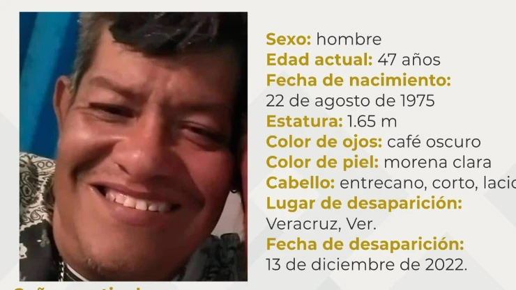 Buscan a Antonio Silva en Veracruz