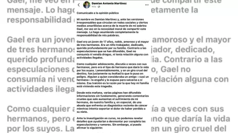 Familia de Gael Antonio Cú Martínez pide empatía tras rumores de su muerte