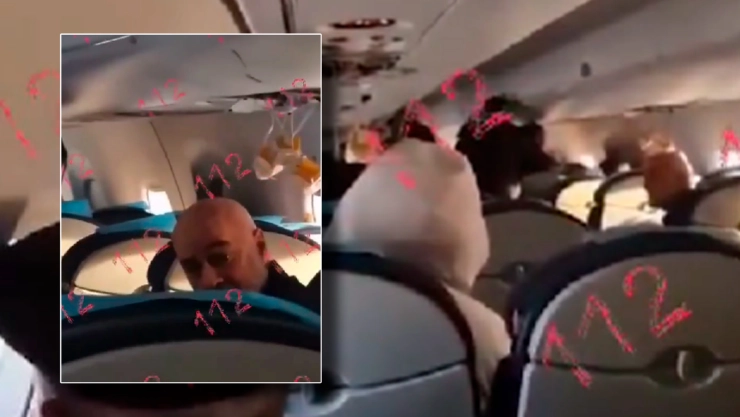Video del pasajero que grabó antes del accidente del avión de Azerbaijan Airlines