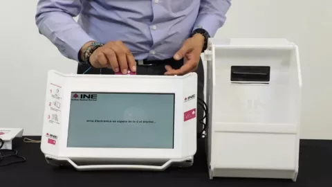 Elecciones Edomex 2023 urna electronica