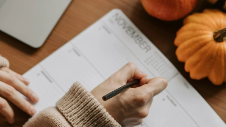 Calendario noviembre