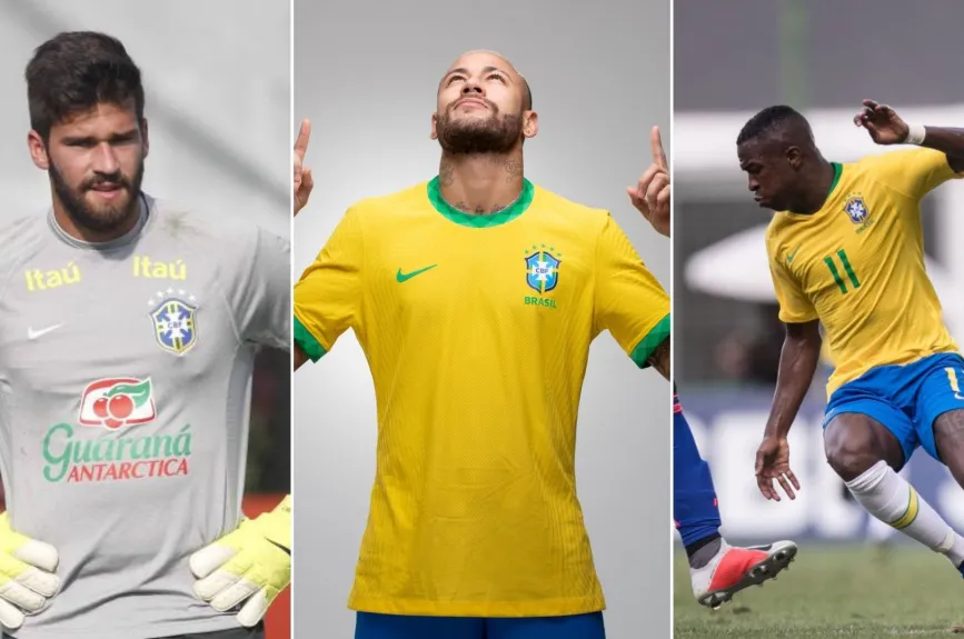 22 cracks jugadores brasil selección brasileña Copa América 2021.jpg