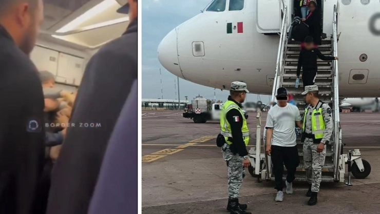 VIDEO_ Así se vivió el vuelo 3041 de Volaris donde pasajero intentó desviar el avión a EUA.