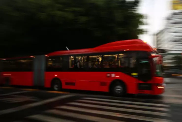 Estación Tacubaya del Metrobús