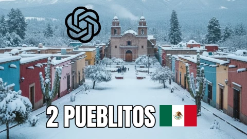 Los 2 pueblitos de México donde es más probable ver nevar en este enero 2026, según la IA