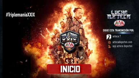 Triplemanía XXIX azteca deportes 14 de agosto