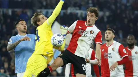 Feyenoord Santiago Gim&eacute;nez Champions League Lazio Jornada 4