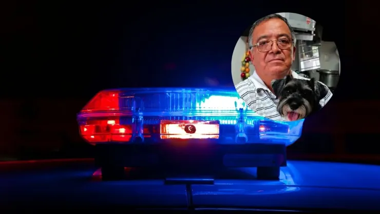 Patrulla depolicia y foto de Gerardo Ávalos García.