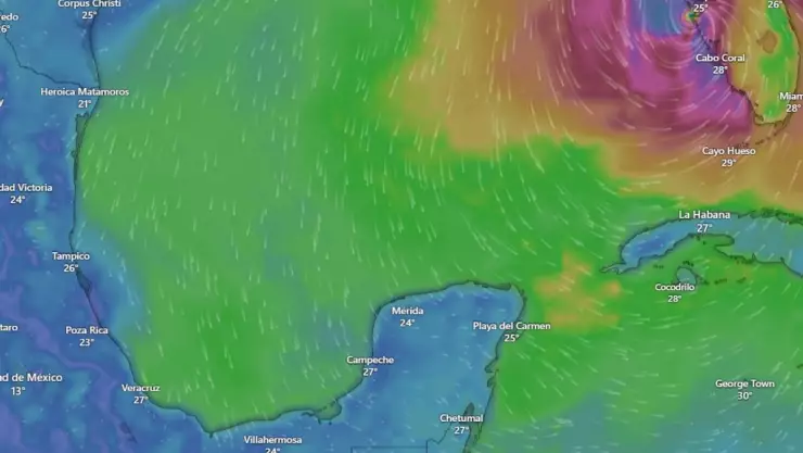 Circulación del Huracán Milton dejará INTENSAS lluvias para el clima hoy en Yucatán jueves 10 de octubre.