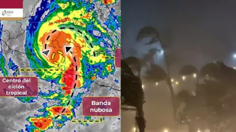 Huracán Otis en Michoacán