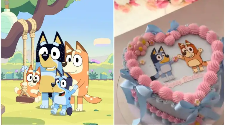 Estas son algunas de las ideas más bonitas para tener un pastel de Bluey en tu cumpleaños.