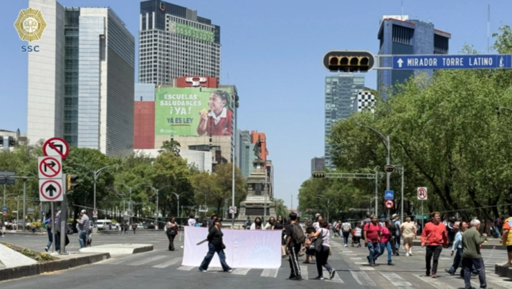 Marchas CDMX HOY 12 de abril 2025_ ¿Qué pasa en las calles_ EN VIVO