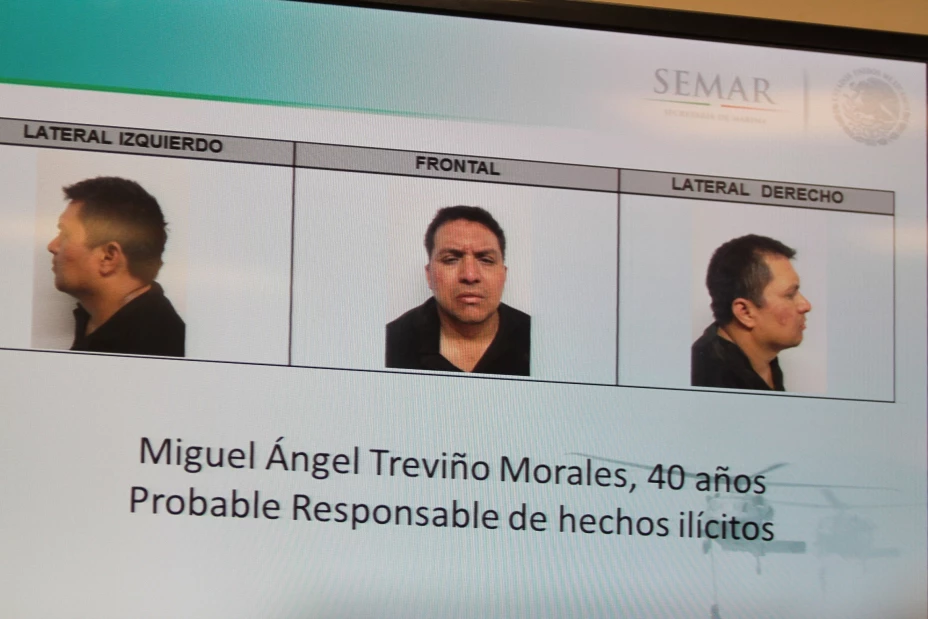 Miguel Ángel Treviño Morales, conocido como Z40, máximo líder de la organización criminal denominada Los Zetas