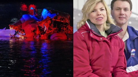 Accidente de avión de pasajeros y helicóptero militar en Washington, Río Potomac