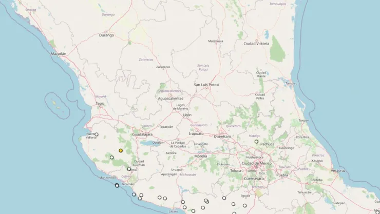 ÚLTIMA HORA | Se registra sismo en Jalisco HOY 3 de octubre; la tierra tiembla en Puerto Vallarta y El Grullo