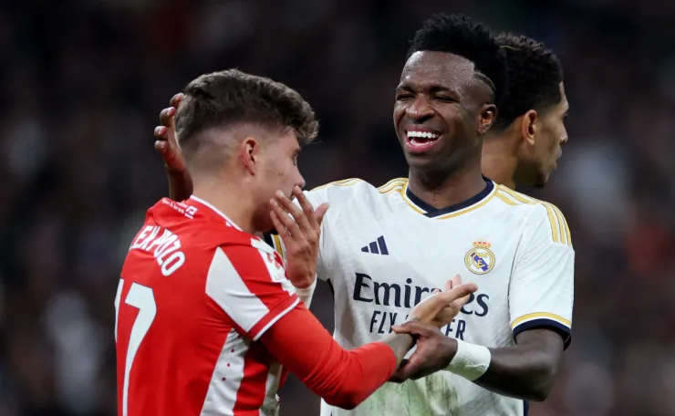 Vinícius ante el Almería