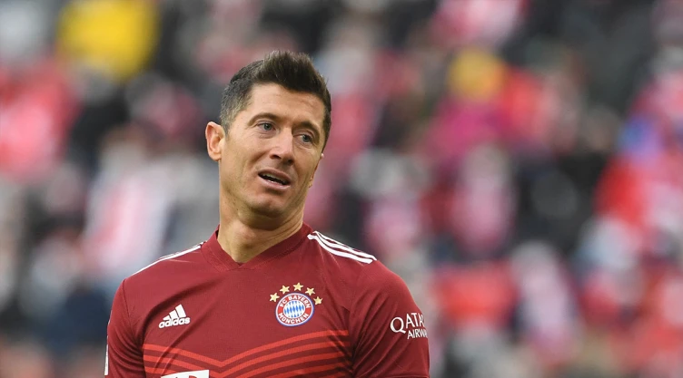 Robert Lewandowski con Bayern Munich