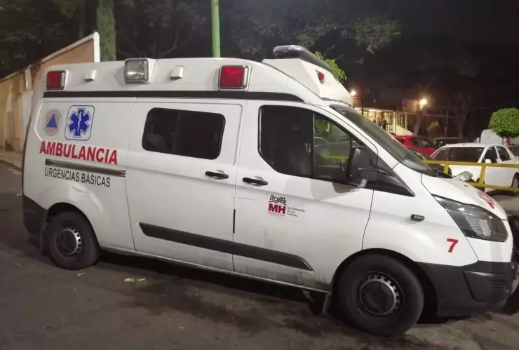 Ambulancia baleada Miguel Hidalgo