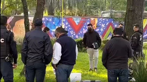 Hallan cuerpo cerca del parque Viveros de Coyoacán