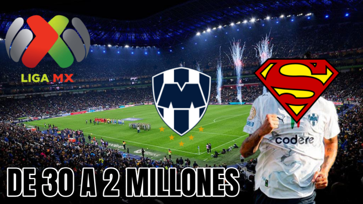 Su precio cayó de 30 millones a 2, en la Liga BBVA MX casi no brillaba y hoy es un héroe de Rayados