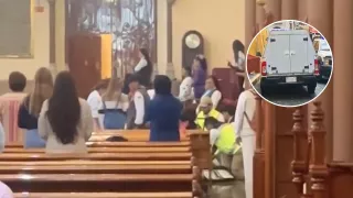 La misa continuó mientras médicos intentaban reanimar a un hombre con paro cardiaco en Xalapa