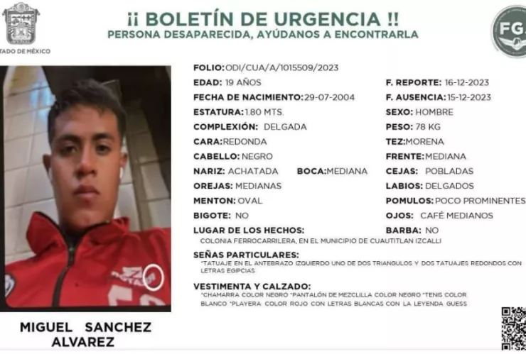 Desaparece futbolista mexicano de la liga premiere mx