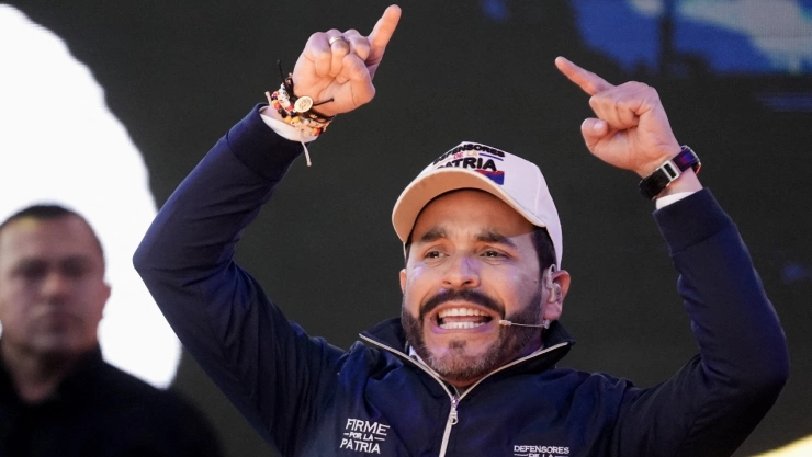 Candidato presidencial Abelardo de la Espriella, en Colombia