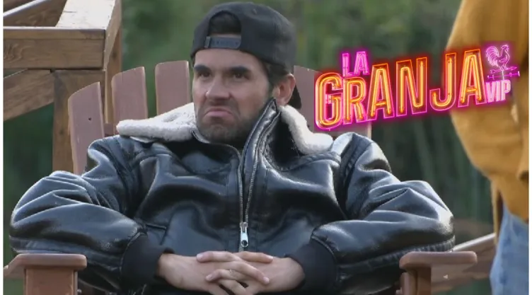 Eleazar Gómez se lanza contra Kim Shantal en La Granja VIP.