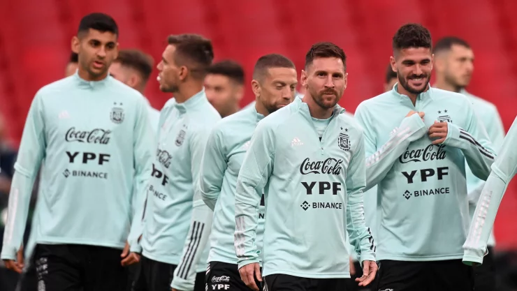 Selecci&oacute;n Argentina Lionel Messi Finalissima Selecci&oacute;n Italia