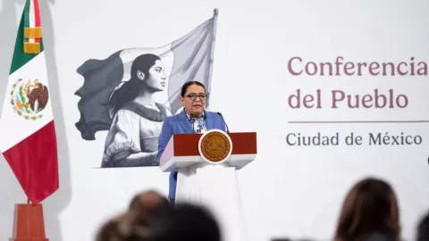 Conferencia mañanera.