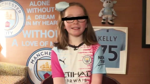 Niña de 9 años diseñó la nueva playera del Manchester City