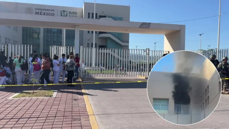 Incendio en Hospital General de Culiacán