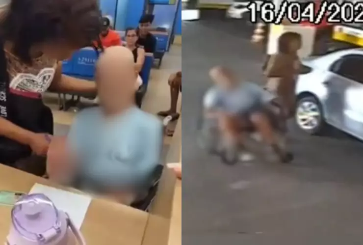 Mujer en Brasil lleva a su tío muerto al banco