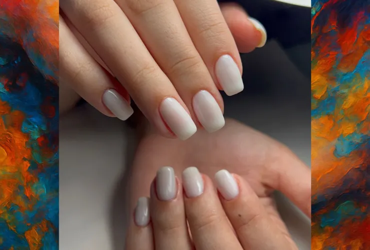 ideas de uñas estilo cloud dancer cortas