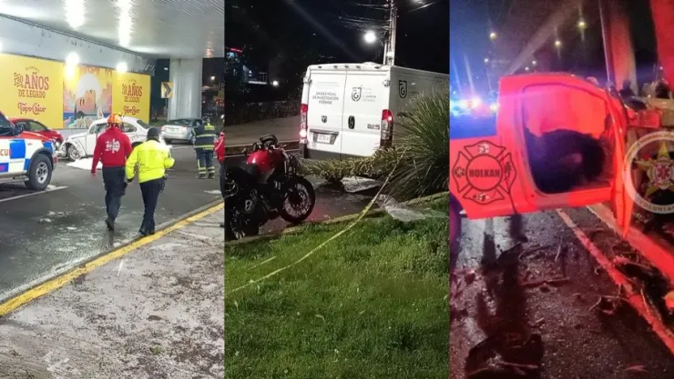 Mientras dormía: accidentes mortales paralizan Periférico