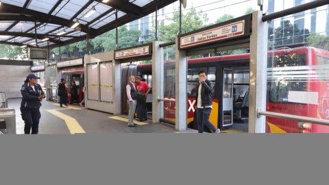  Metrobus de  la Glorieta de Insurgentes, reabre servicio 