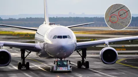 Investigan incidente entre dos aviones en el AICM; estuvieron a punto de chocar