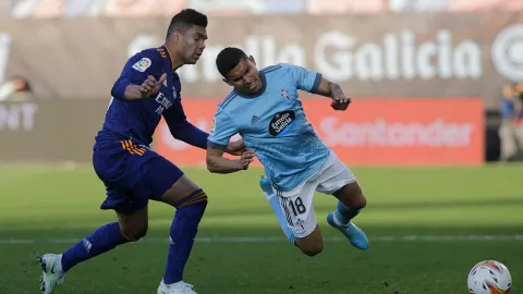 Orbelin Pineda ante Real Madrid