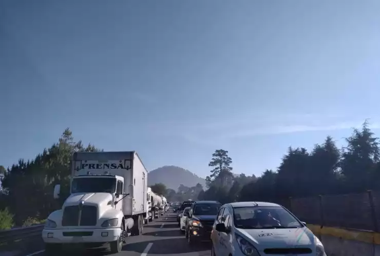 Accidente en la México Cuernavaca