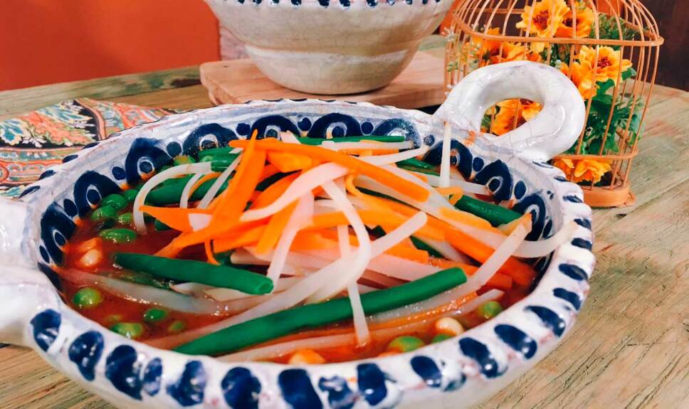 Receta Sopa juliana