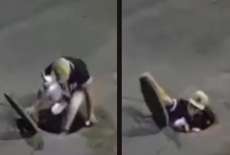 ¡Tortugas Ninja en Guadalajara! Asaltantes son captados entrando y saliendo de las alcantarillas de la ciudad