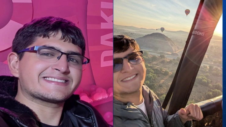 Fotos de Jaime Esteban Moreno Jaramillo, asesinado tras una fiesta de Halloween el 1 de noviembre de 2025 en Bogotá, Colombia.