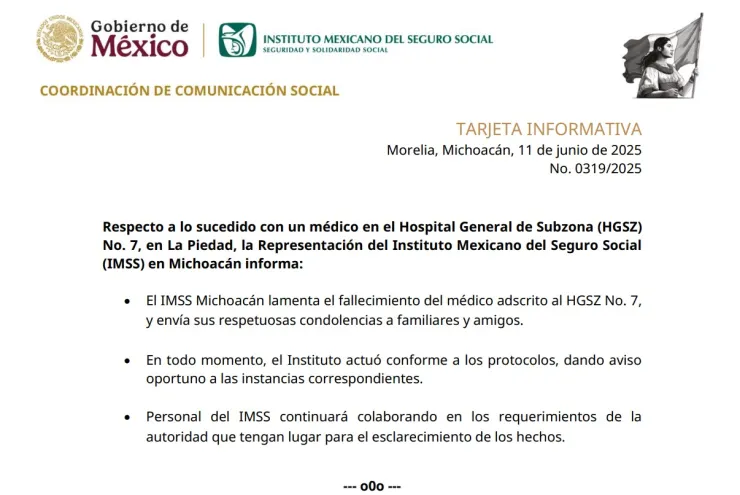 médico-imss-se-suicida-en-la-piedad-investigan-presunto-acoso-del-director-comunicado