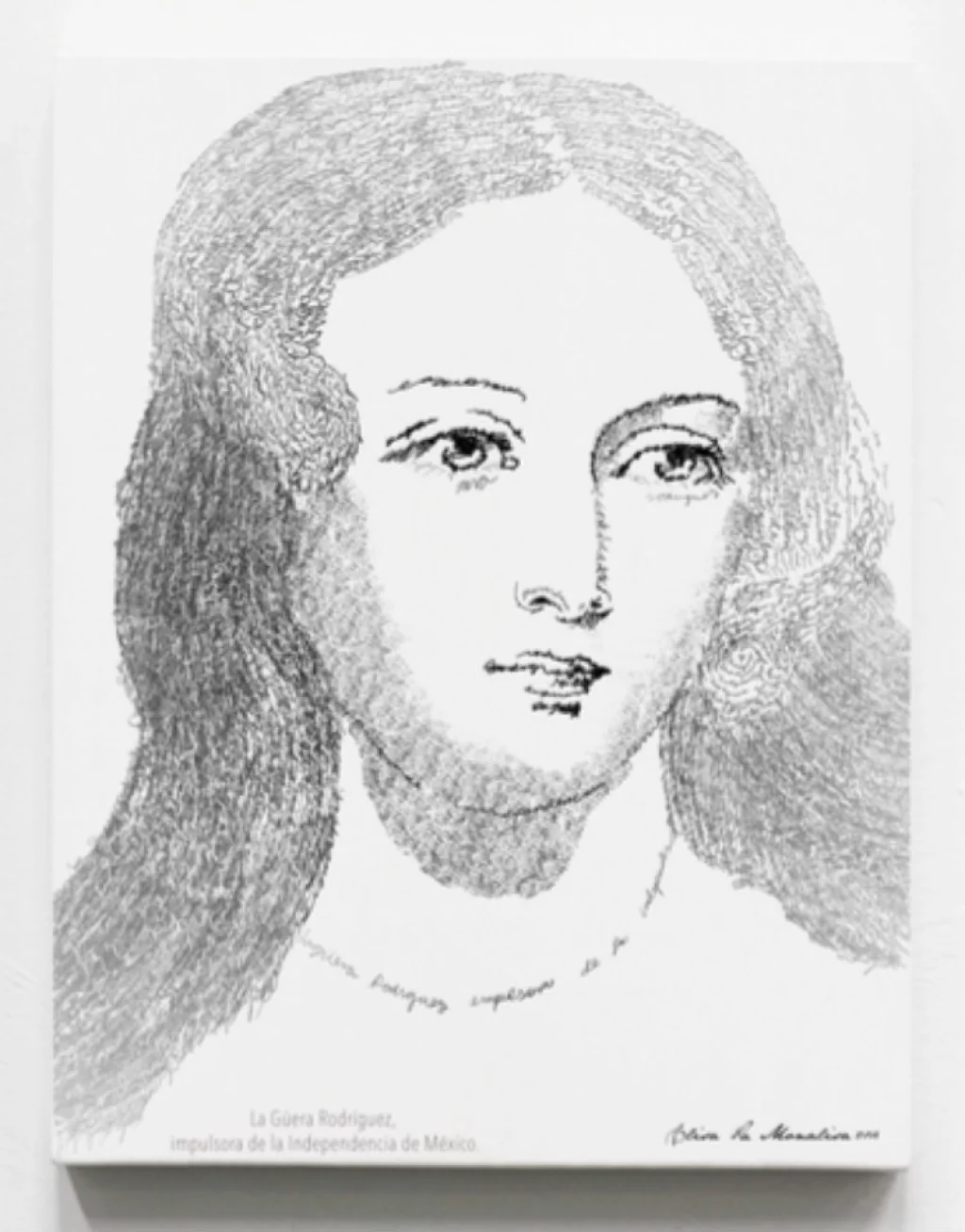 La artista se ha dedicado a la literatura, la pintura, la música y el dibujo.