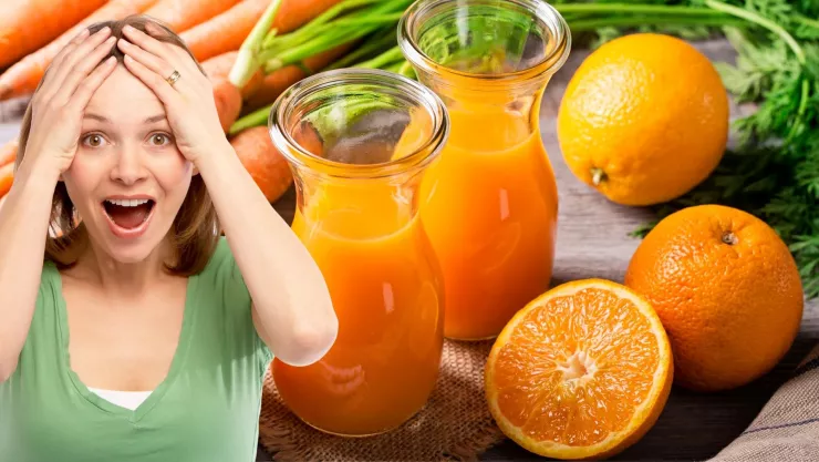 Jugo de naranja con zanahoria: los beneficios son increíbles