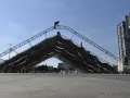 Así va la construcción del Centro de Acopio.