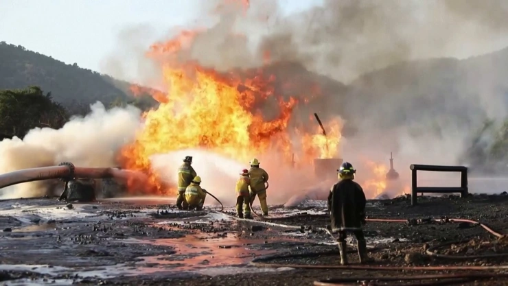 Una fuerte explosión en un poliducto de la estatal petrolera Petróleos de Venezuela SA (PVSA) se registró el martes 11 de enero en el estado de Anzoáteguiy.