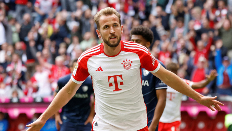Harry Kane con Bayern Munich