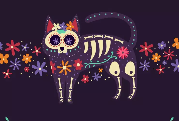 ofrenda de dia de muertos para mascotas
